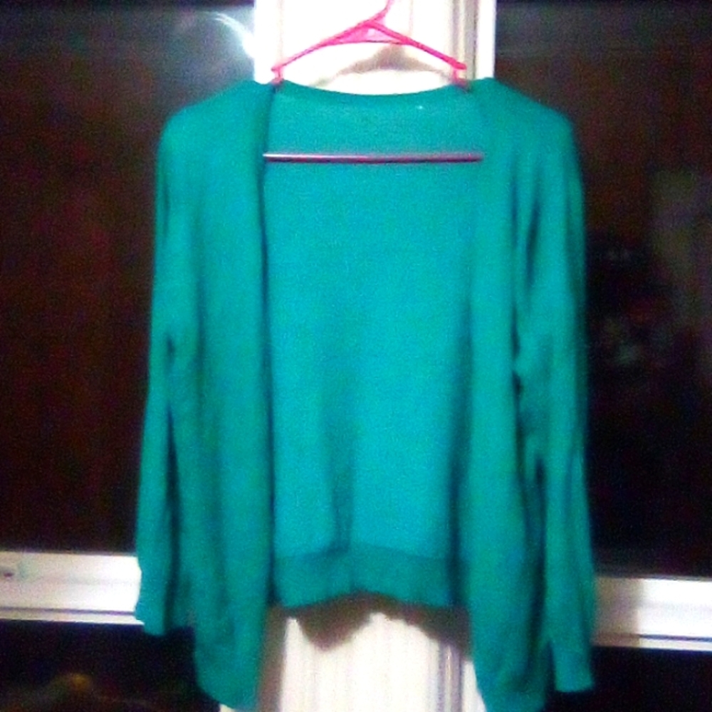Small Green Cardigan